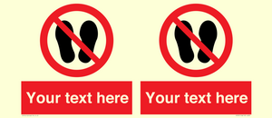 Custom prohibition do not stand here